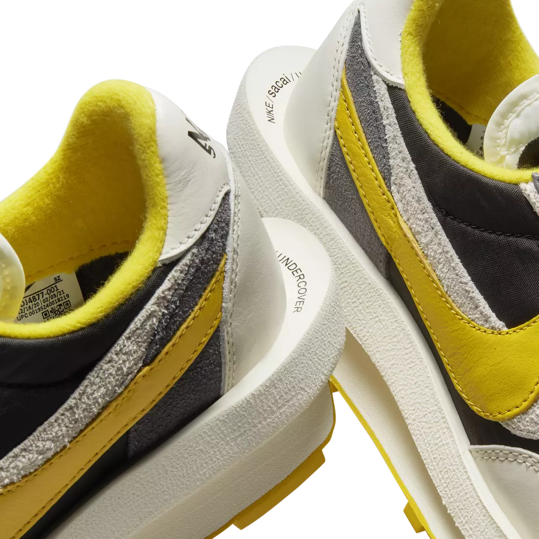 Undercover Sacai Nike LDWaffle Bright Citron DJ4877-001 Releasedatum