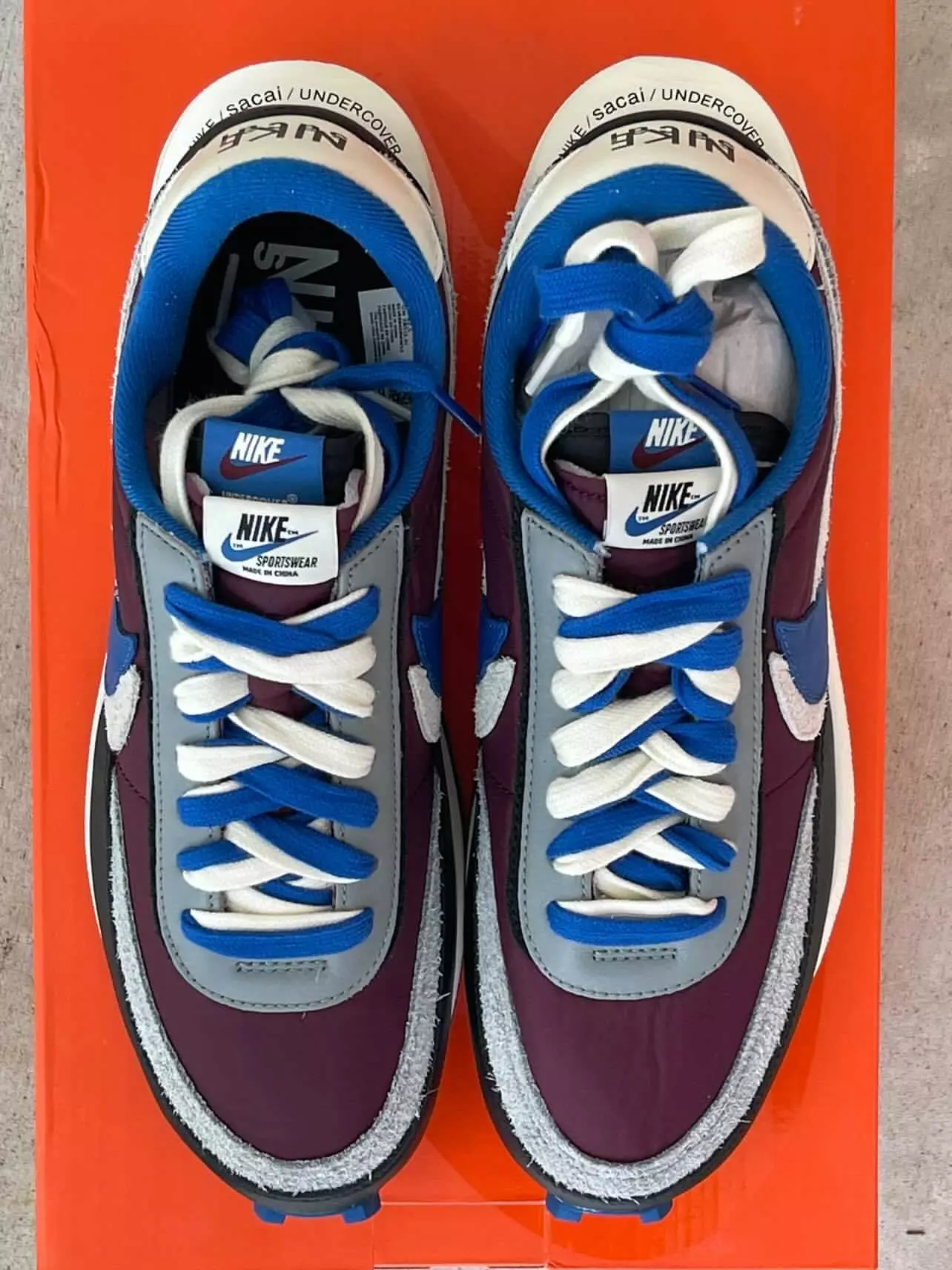 Gizli Sacai Nike LDWaffle Night Maroon DJ4877-600 Çıkış Tarihi