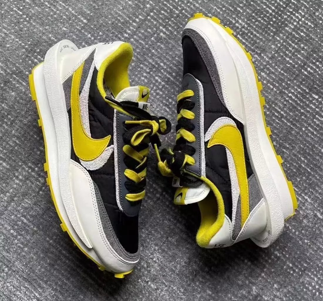 Undercover x Sacai x Nike LDWaffle Bright Citron DJ4877-001 Data e publikimit