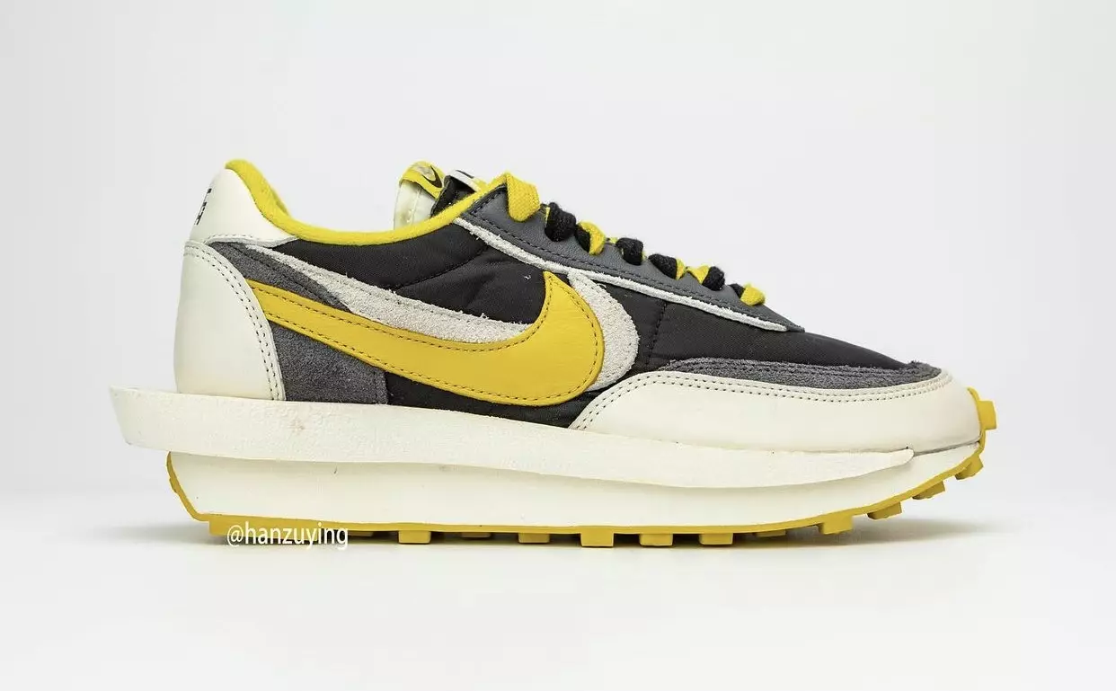 Menyamar Sacai Nike LDWaffle Bright Citron DJ4877-001 Harga Tarikh Tayangan