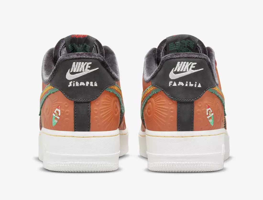 Ημερομηνία κυκλοφορίας Nike Air Force 1 Low Siempre Familia DO2157-816