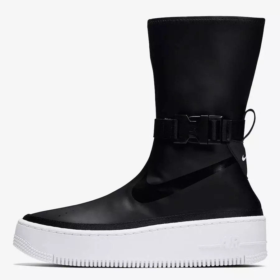 Nike Air Force 1 Sage High Black White AQ2771-001 Datum izdavanja