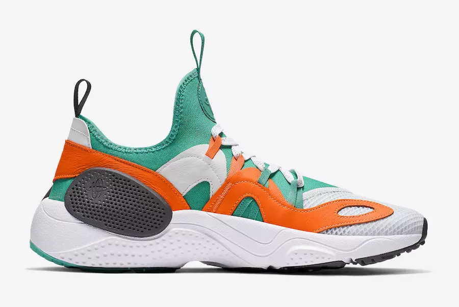 Nike Air Huarache EDGE Clear Emearld Total Orange BQ5206-100 Data premiery