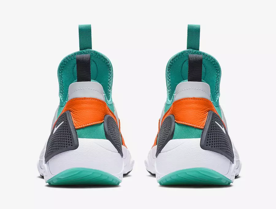 Nike Air Huarache EDGE Clear Esmeralda Total Laranja BQ5206-100 Data de lançamento