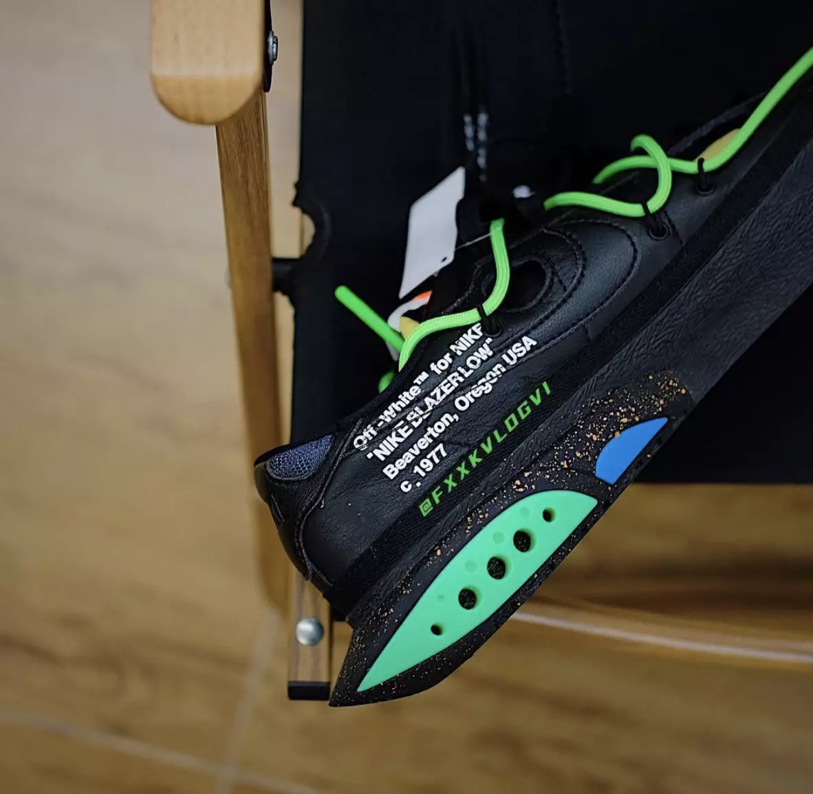 Off-White Nike Blazer Low Negras Verdes Fecha de lanzamiento Precio