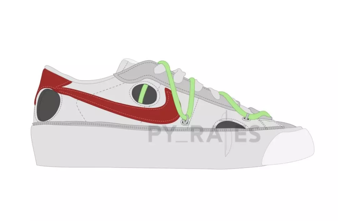 Qırmızı Ağ Nike Blazer Low White University Red Buraxılış Tarixi