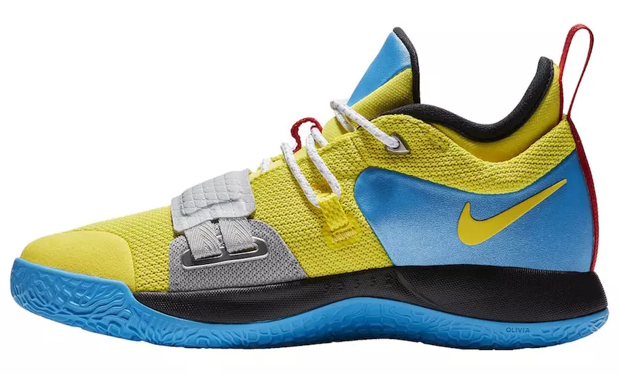 Nike PG 2.5 Opti Yellow Blue Hero BQ9457-740 väljalaskekuupäev