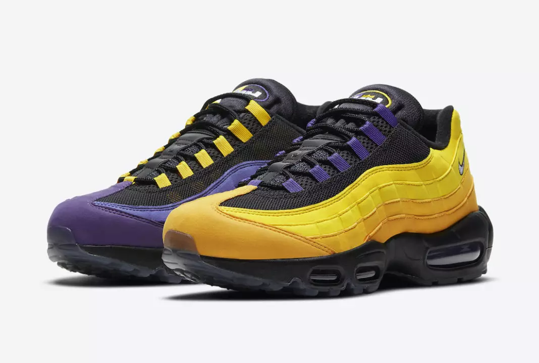 Nike Air Max 95 LeBron Lakers CZ3624-001 Utgivelsesdato