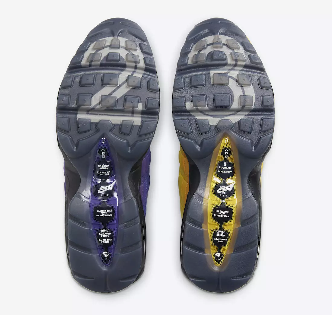 Nike Air Max 95 LeBron Lakers CZ3624-001 Дата выпуску