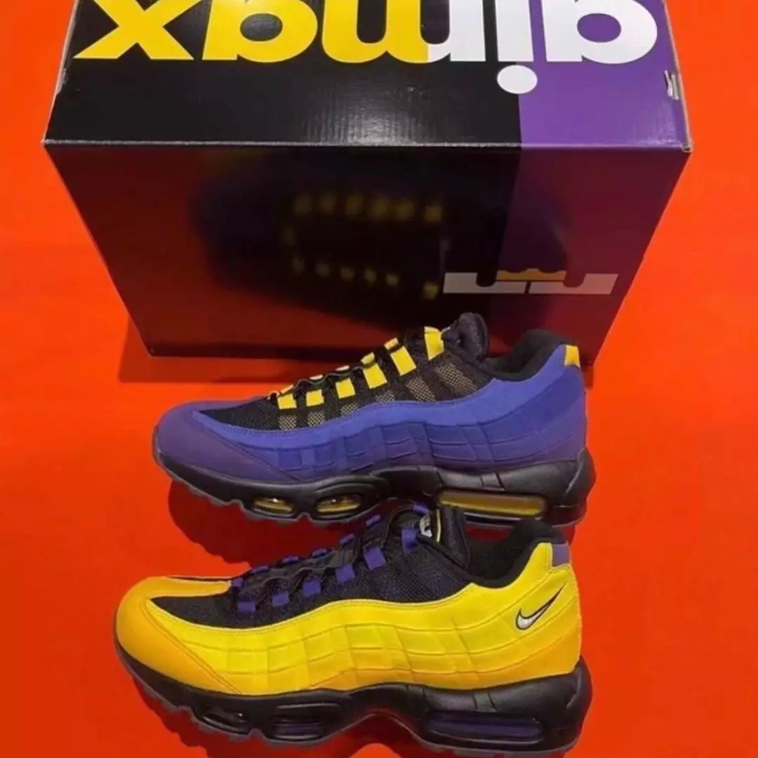 LeBron James Nike Air Max 95 Lakers CZ3624-001 Datum izdaje