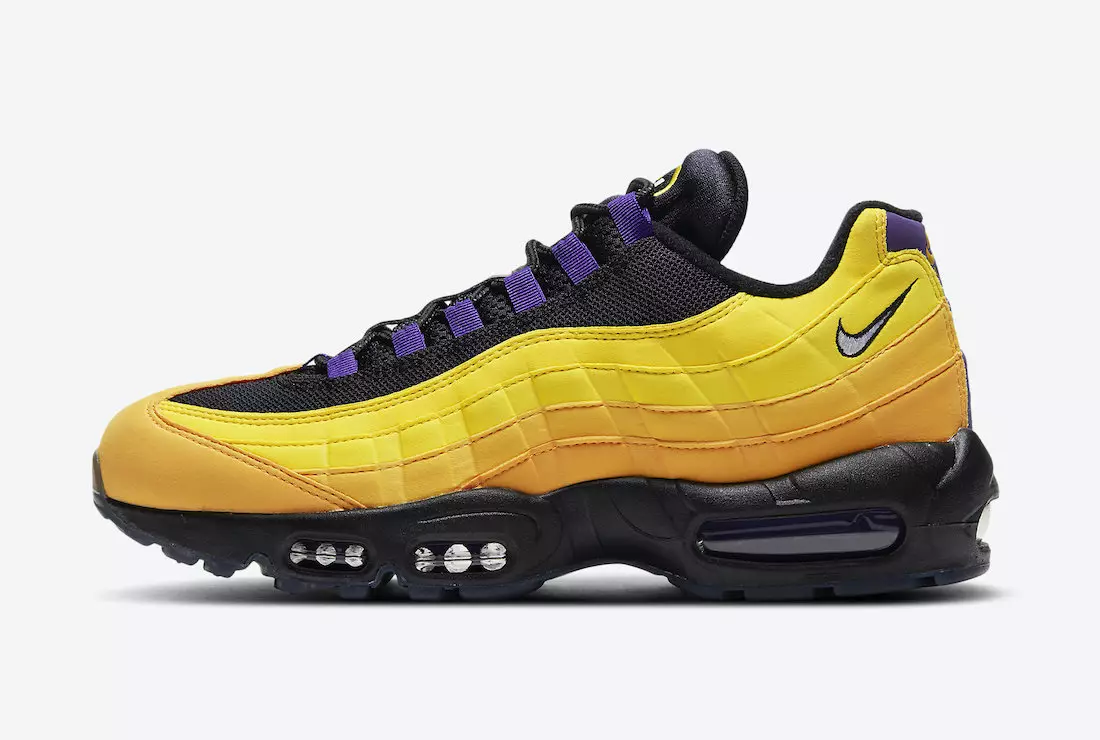 Nike Air Max 95 LeBron Lakers CZ3624-001 Utgivningsdatum