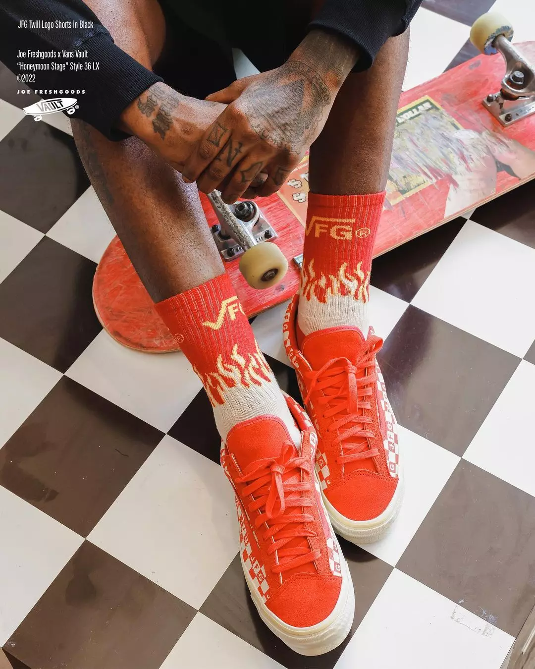 Joe Freshgoods Vans Style 36 LX Honeymoon Stage Fecha de lanzamiento