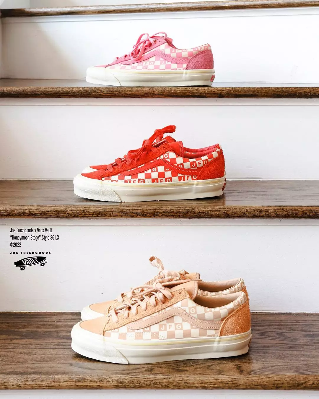 Joe Freshgoods Vans Style 36 LX Honeymoon Stage Tanggal Rilis