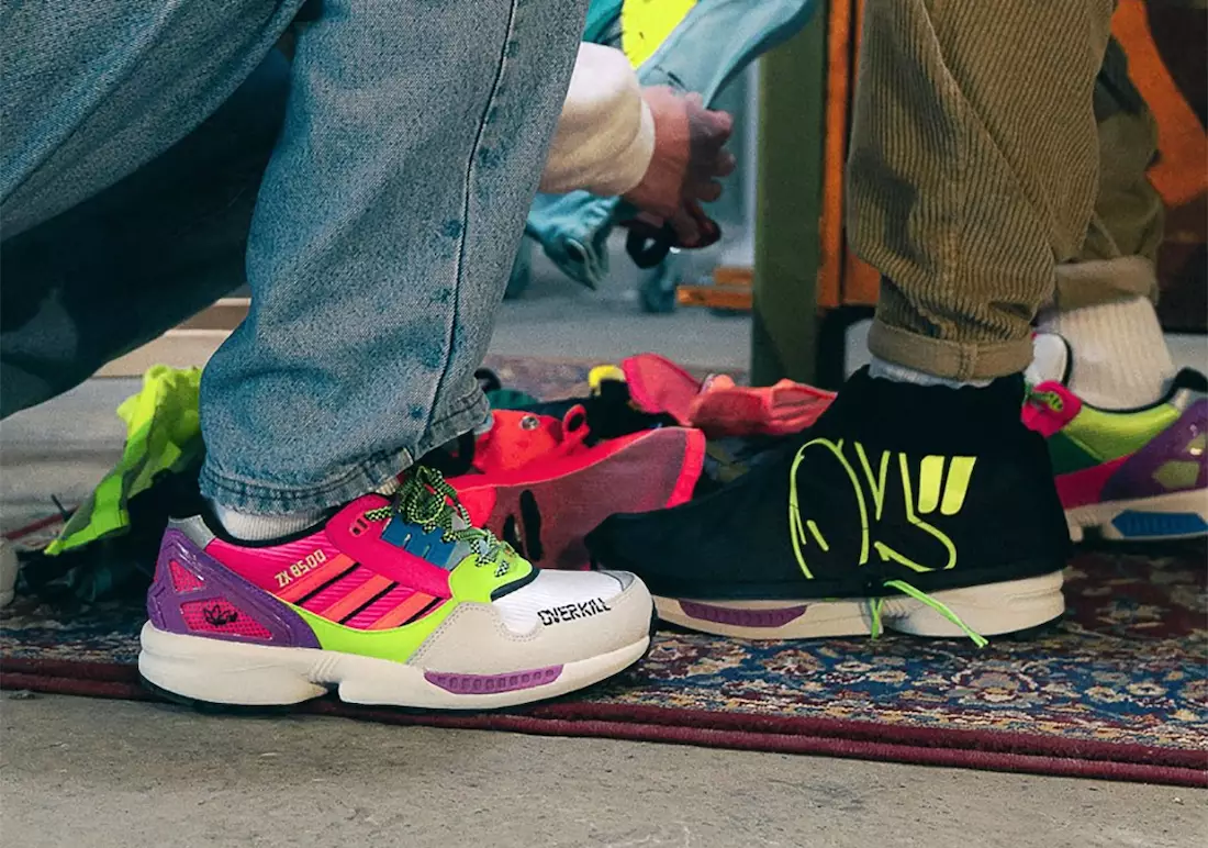 Overkill revela la colaboración híbrida adidas ZX 8500 inspirada en el graffiti