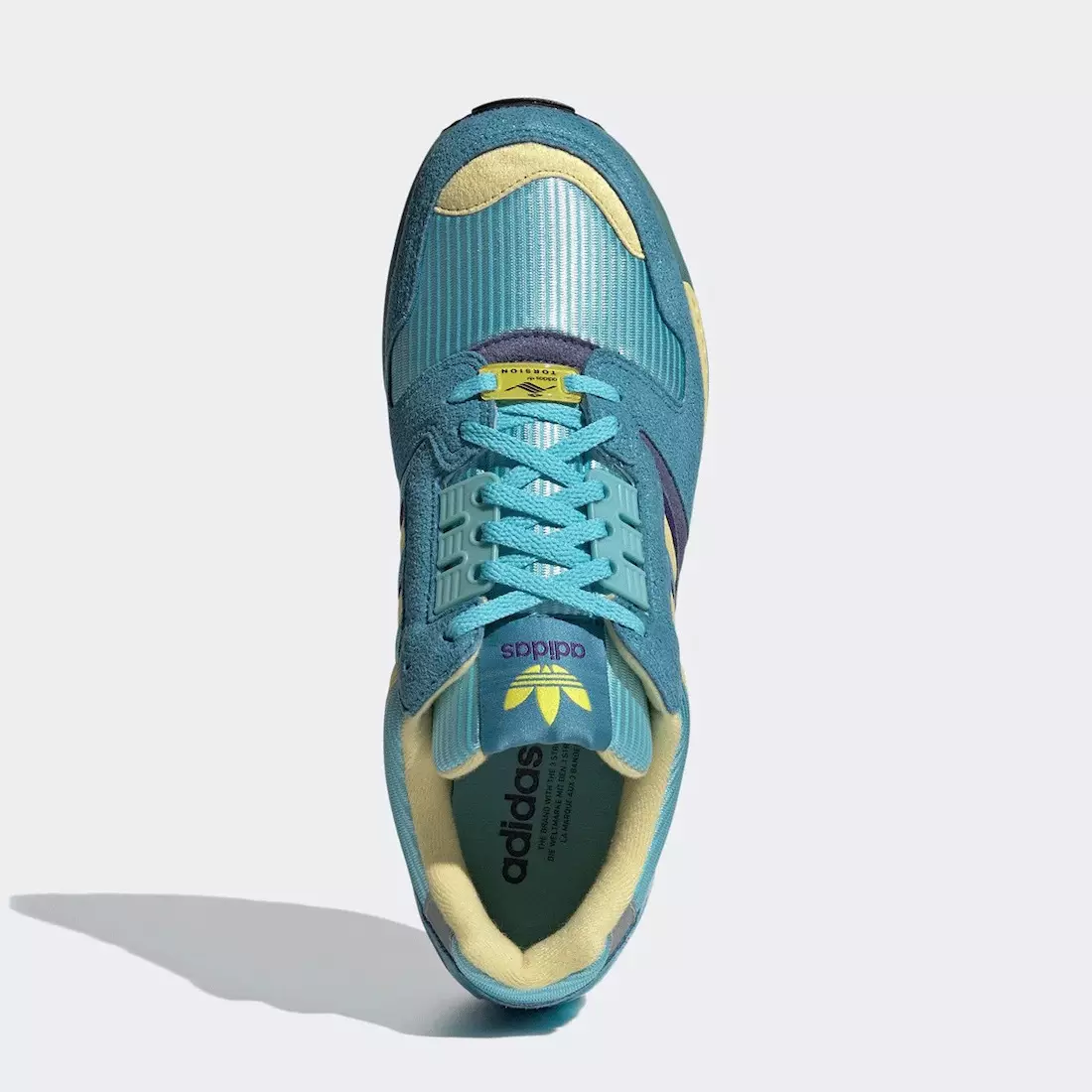 Ngày phát hành adidas ZX 8000 Light Blue Shock Yellow FY7686