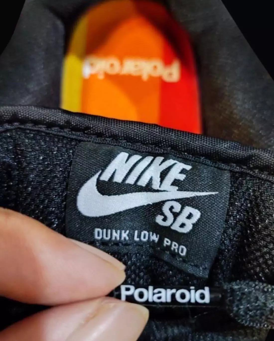 Polaroid Nike SB Dunk Low 출시일