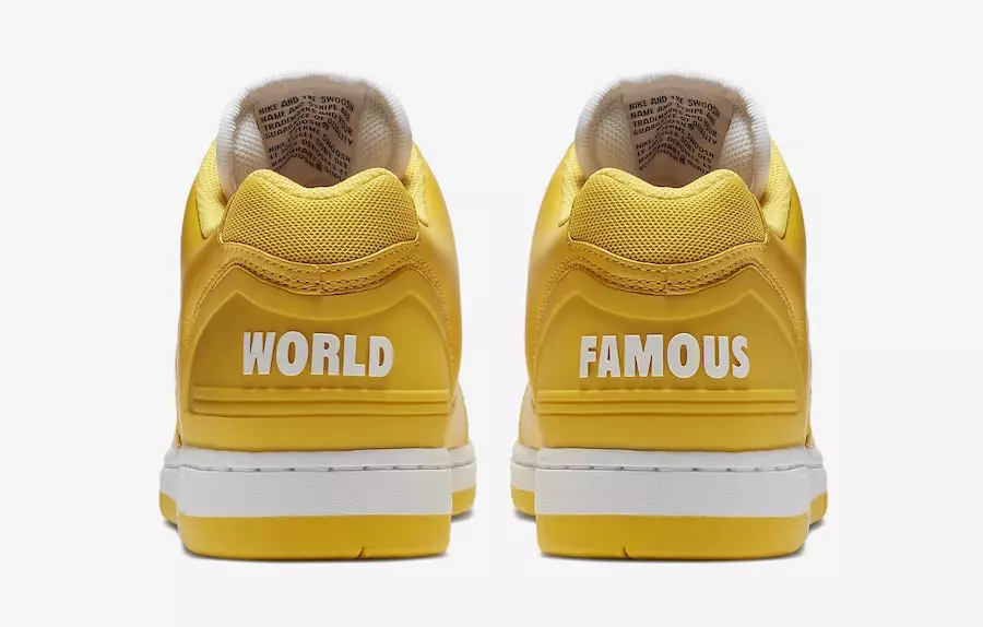 Supreme Nike SB Air Force 2 Yellow AA0871-717