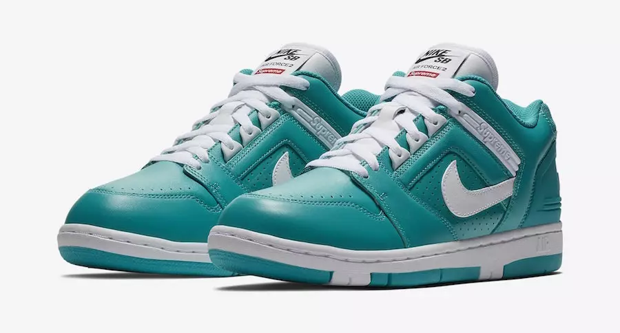 Жоғарғы Nike SB Air Force 2 Teal AA0871-313