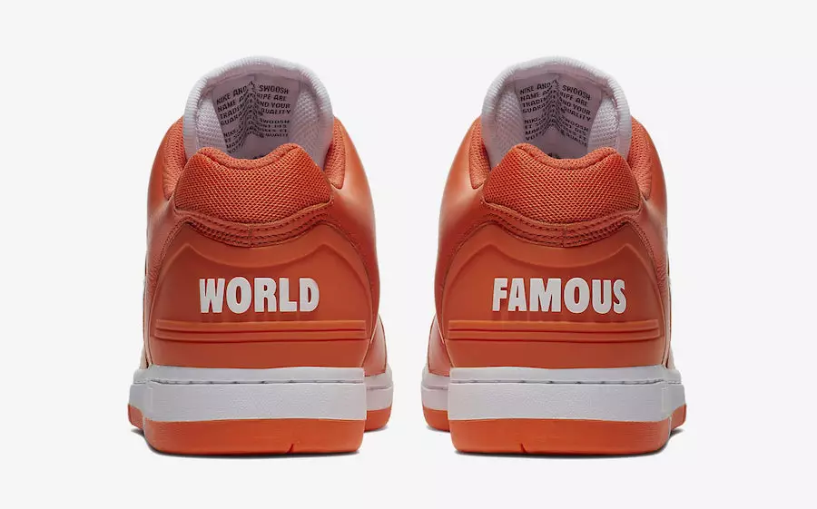 Supreme Nike SB Air Force 2 Orange AA0871-818