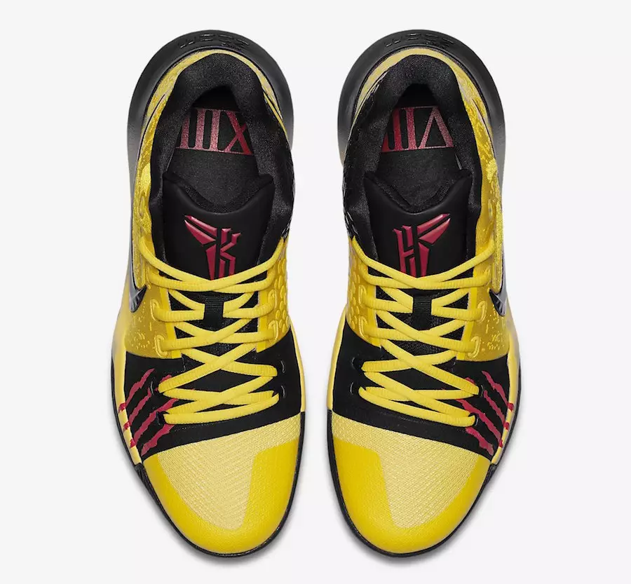 Nike Kyrie 3 Mamba Mentality Bruce Lee AJ1692-700