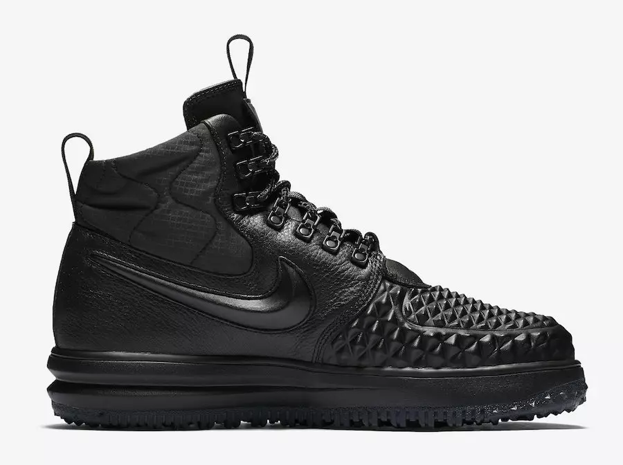 Nike Lunar Force 1 Duckboot 2017 טריפל שחור 916682-002