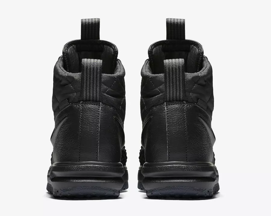 Nike Lunar Force 1 Duckboot 2017 Triple Black 916682-002