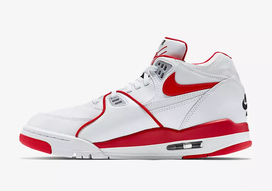 Nike Air Flight 89 Бял Червен Черен