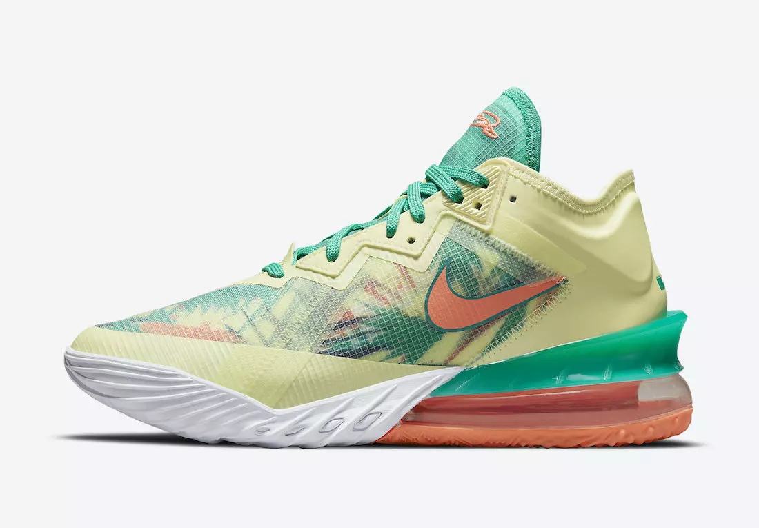 Nike LeBron 18 Low LeBronold Palmer CV7562-300 išleidimo data