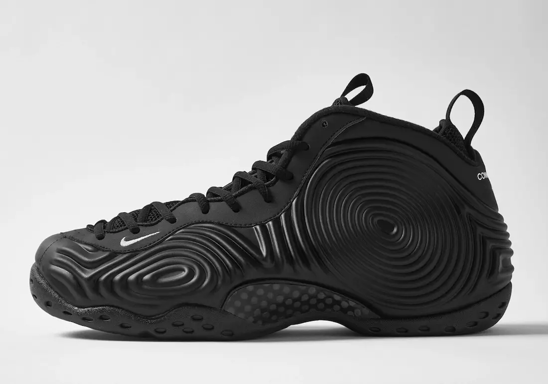 CDG Nike Air Foamposite One Black DJ7952-001 väljalaskekuupäev