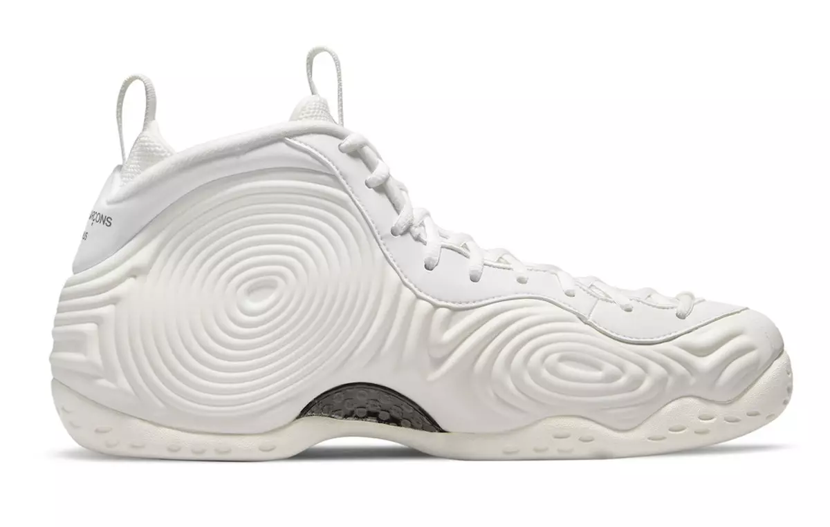 Comme des Garcons CDG Nike Air Foamposite One White DJ7952-100 Útgáfudagur