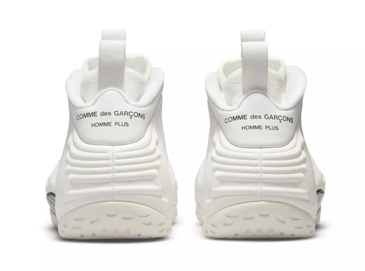 Comme des Garcons CDG Nike Air Foamposite One White DJ7952-100 išleidimo data