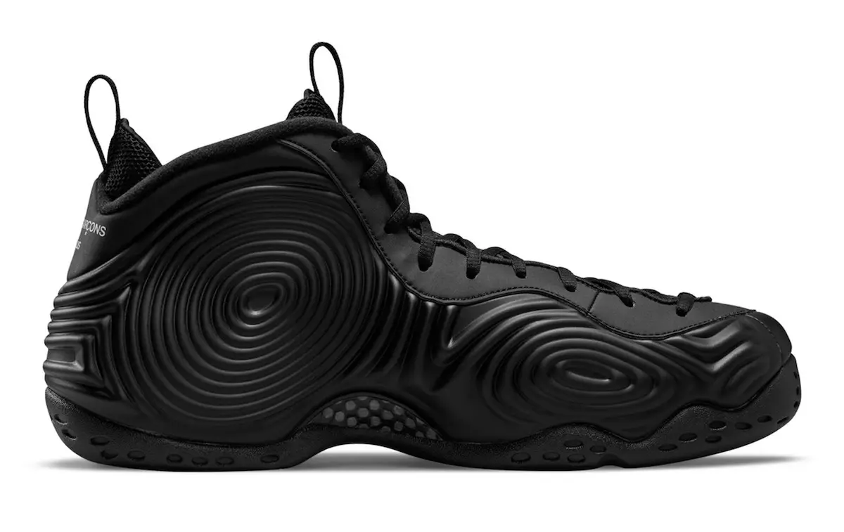 Comme des Garcons CDG Nike Air Foamposite One Black DJ7952-001 Датум на издавање