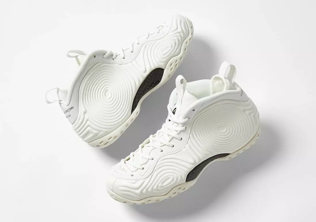 CDG Nike Air Foamposite One White DJ7952-100 Дата випуску