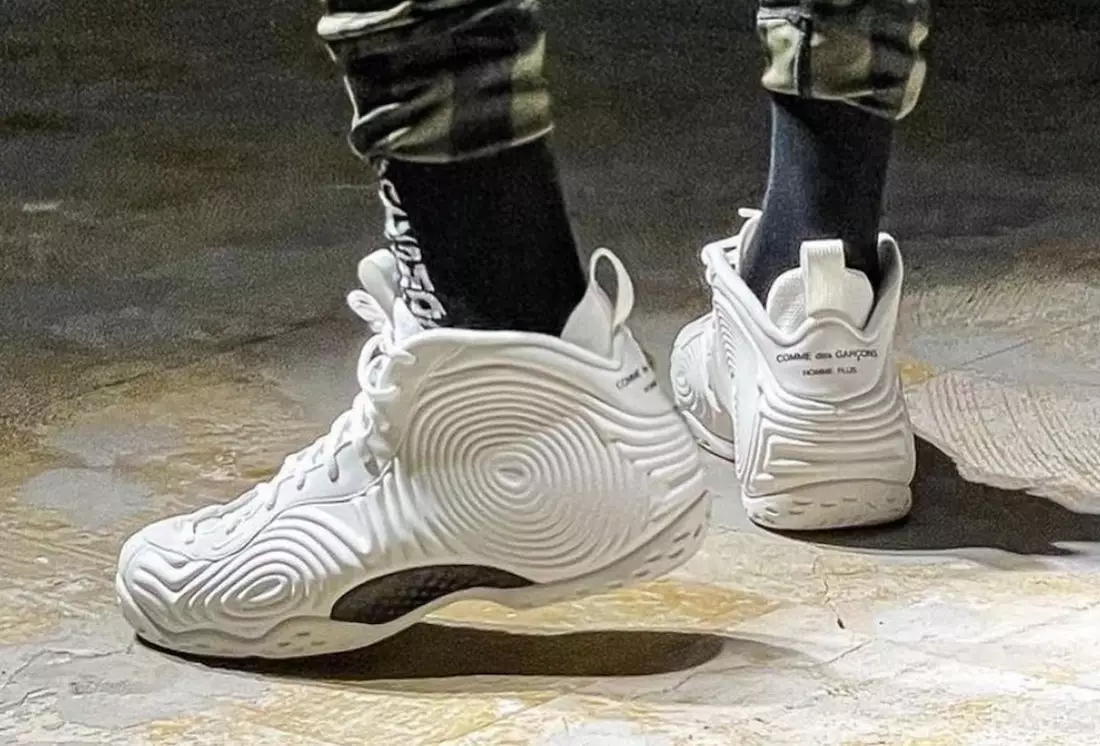 Comme des Garcons CDG Nike Air Foamposite One White Ημερομηνία κυκλοφορίας