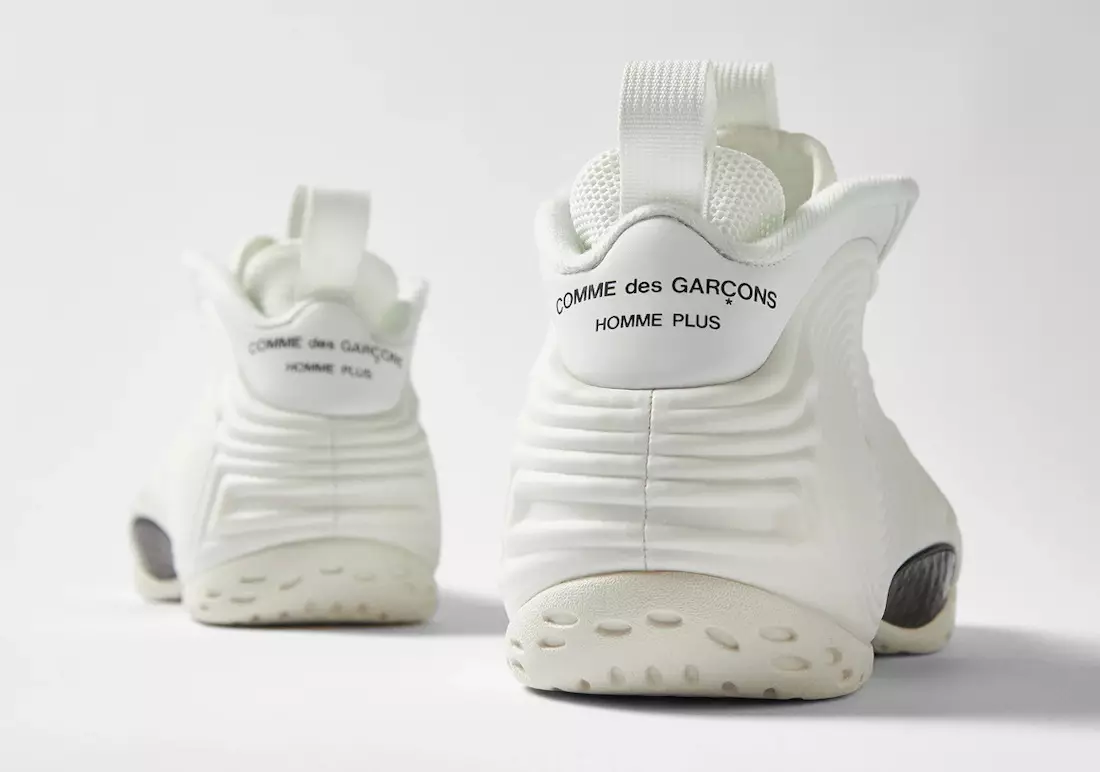 CDG Nike Air Foamposite One White DJ7952-100 išleidimo data