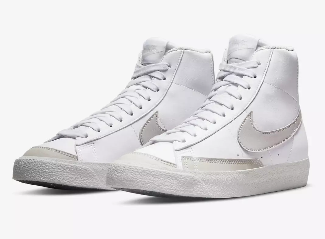 Nike Blazer Mid 77 GS White Grey DM1000-100 Útgáfudagur