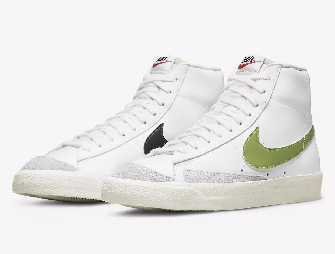 Nike Blazer Mid '77 သည် Alternating Swooshes နှင့်