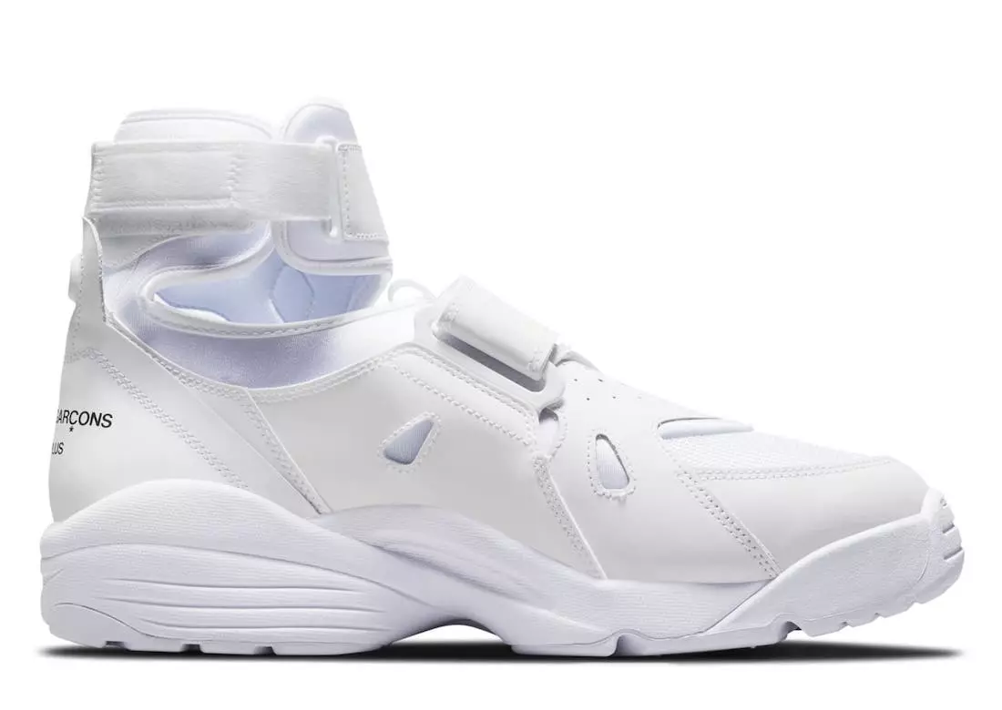 Comme des Garcons Homme Plus Nike Air Carnivore White تاريخ الإصدار