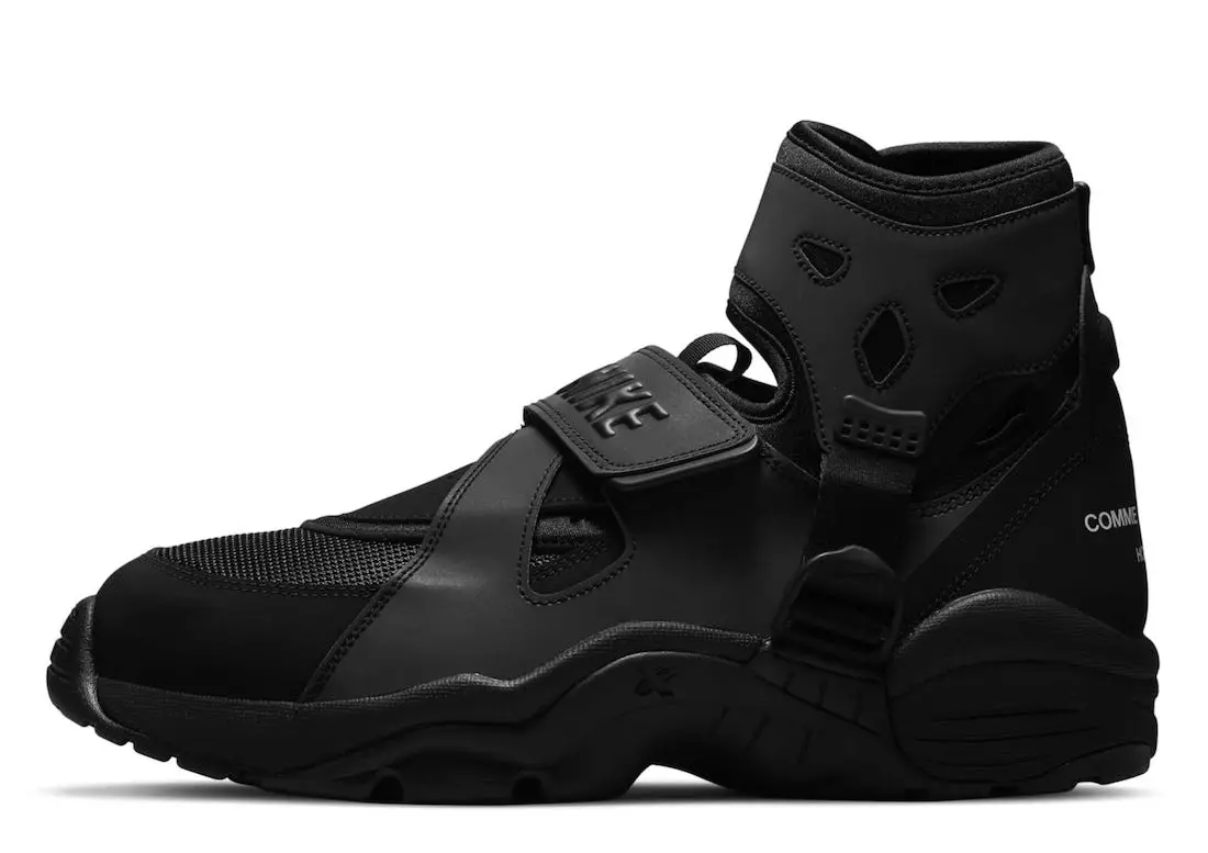 Comme des Garcons Homme Plus Nike Air Carnivore Black تاريخ الإصدار