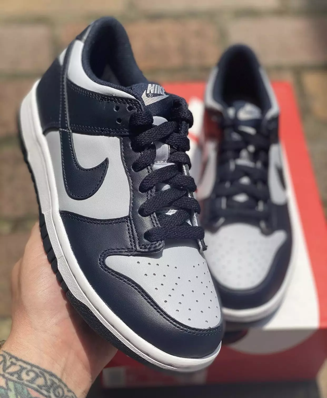 תאריך היציאה של Nike Dunk Low Georgetown