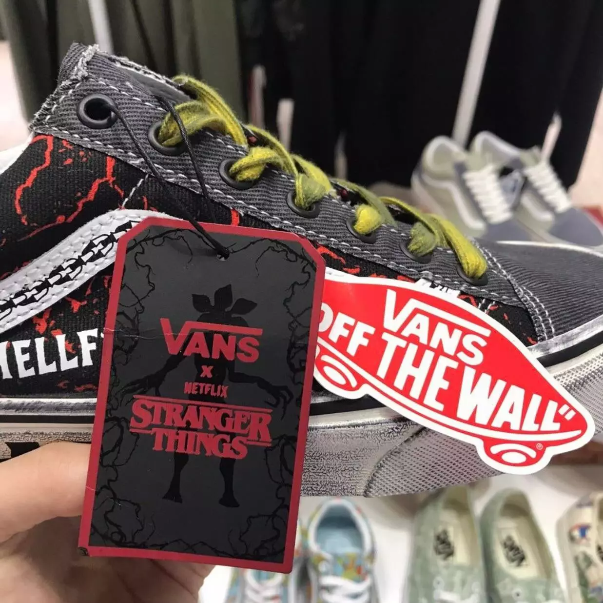 Data de llançament de Stranger Things Vans Old Skool Hellfire Club