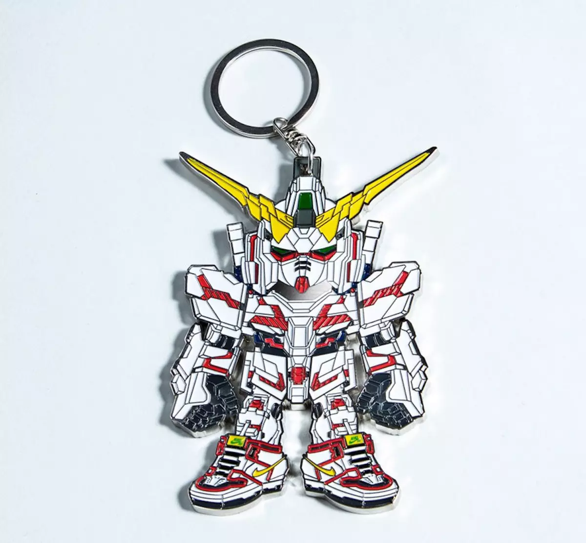 Gundam Unicorn Nike SB Keychain