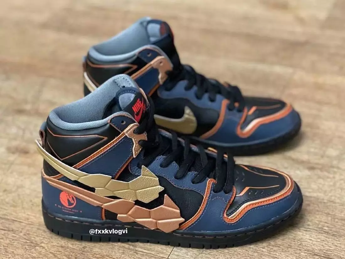 Gundam Nike SB Dunk Yüksek Banshee Norn Çıkış Tarihi