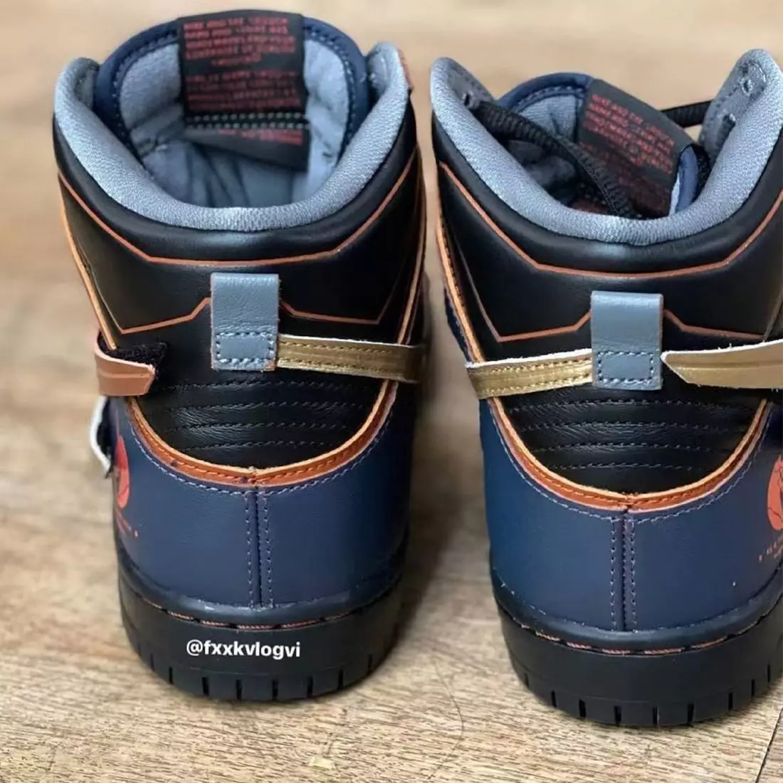 Gundam Nike SB Dunk Ard Banshee Norn Dáta Eisiúna