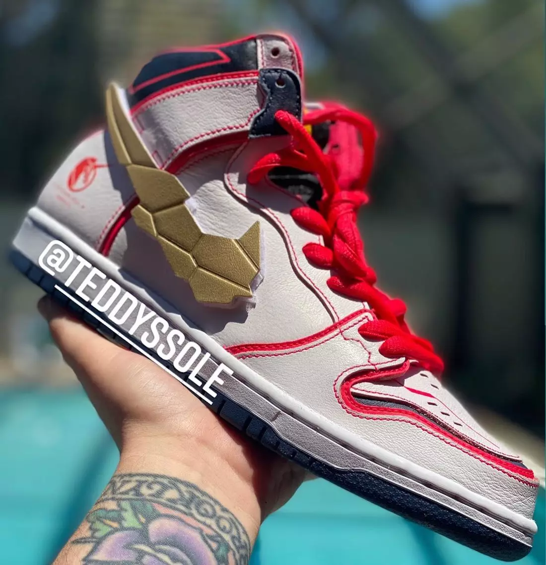 Gundam Nike SB Dunk High Project Unicorn RX-0 DH7717-100 Releasedatum