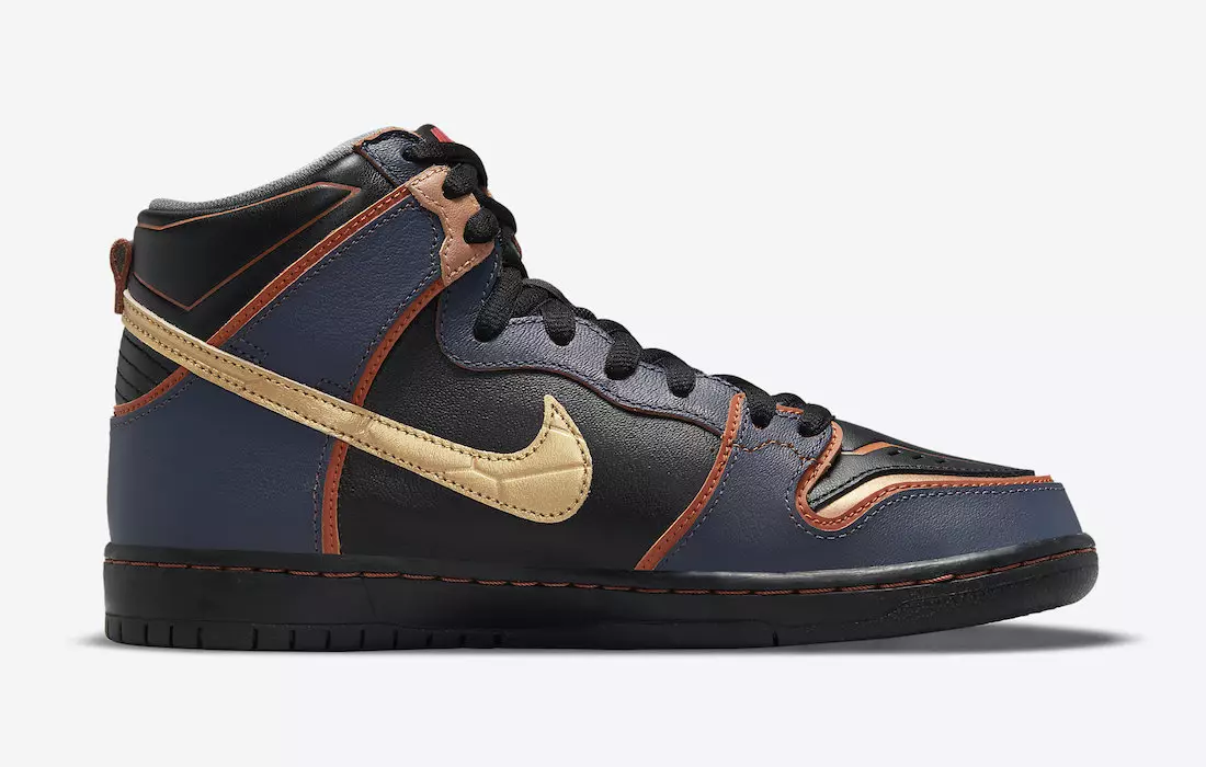 Gundam Nike SB Dunk High Banshee DH7717-400 Дата випуску