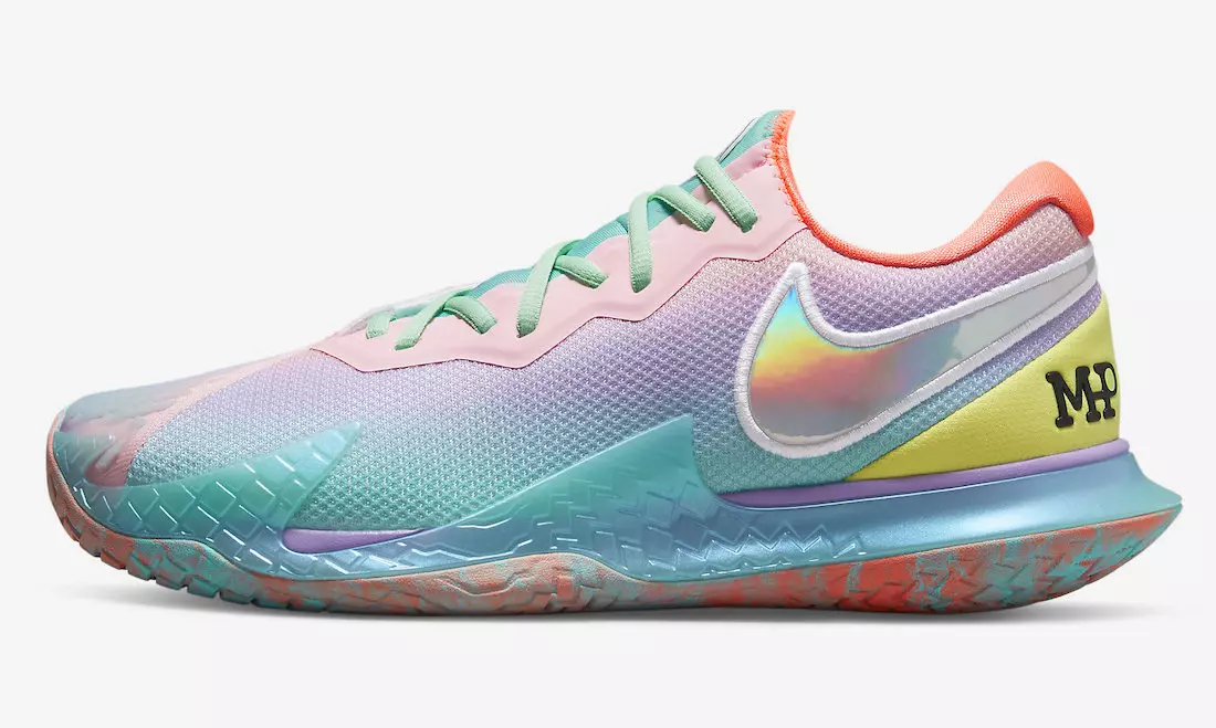 NikeCourt Zoom Vapor Cage 4 Doernbecher DR6253-500 väljalaskekuupäev