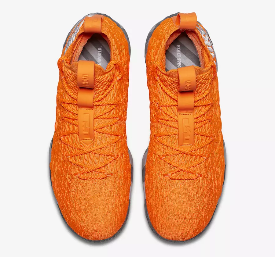 Nike LeBron 15 Orange Box AR5125-800