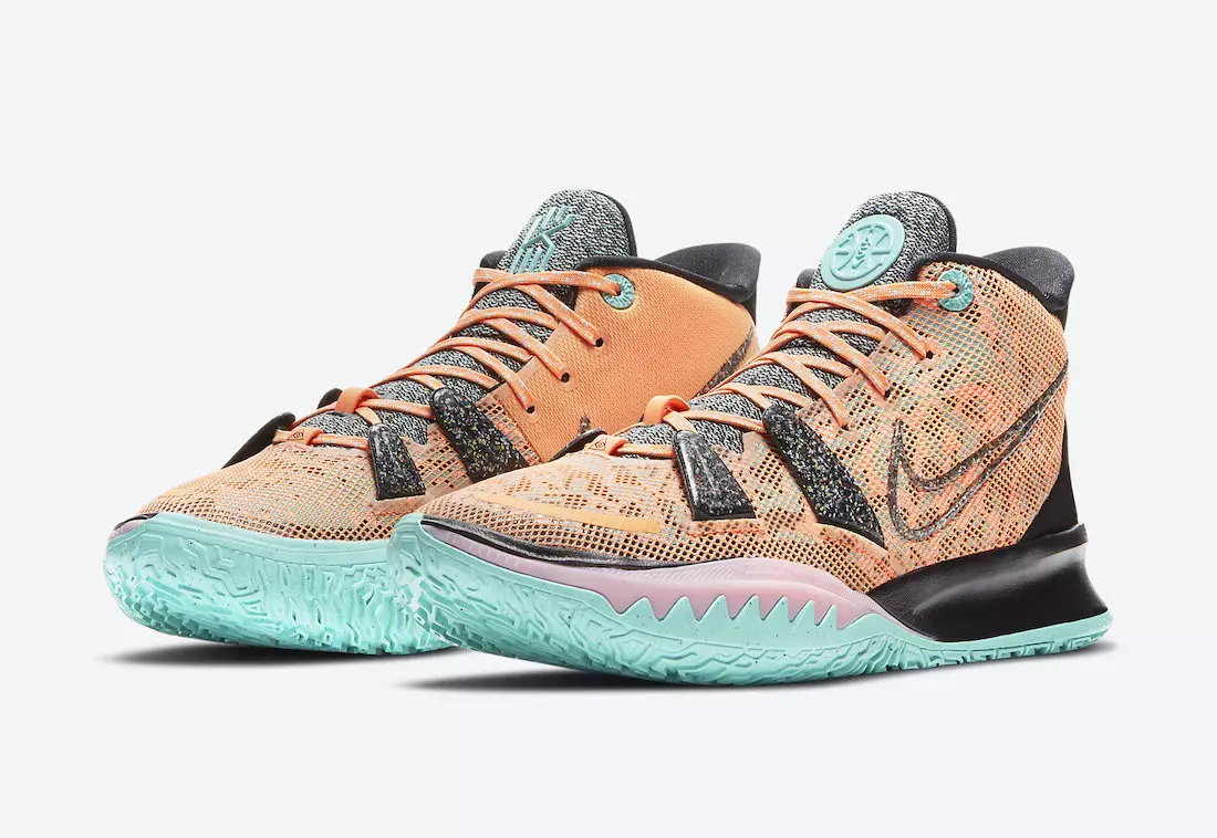 Nike adiciona materiais reciclados neste Kyrie 7 para o All-Star Weekend