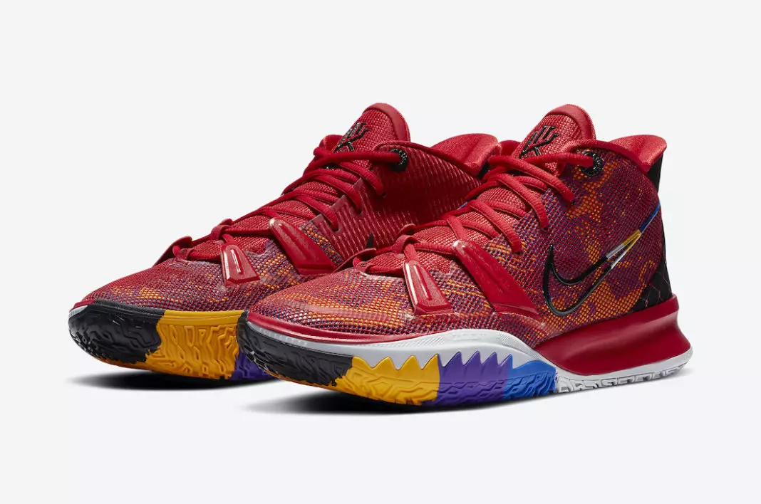 Nike Kyrie 7 спорт белгішесі DC0589-600 шығарылым күні